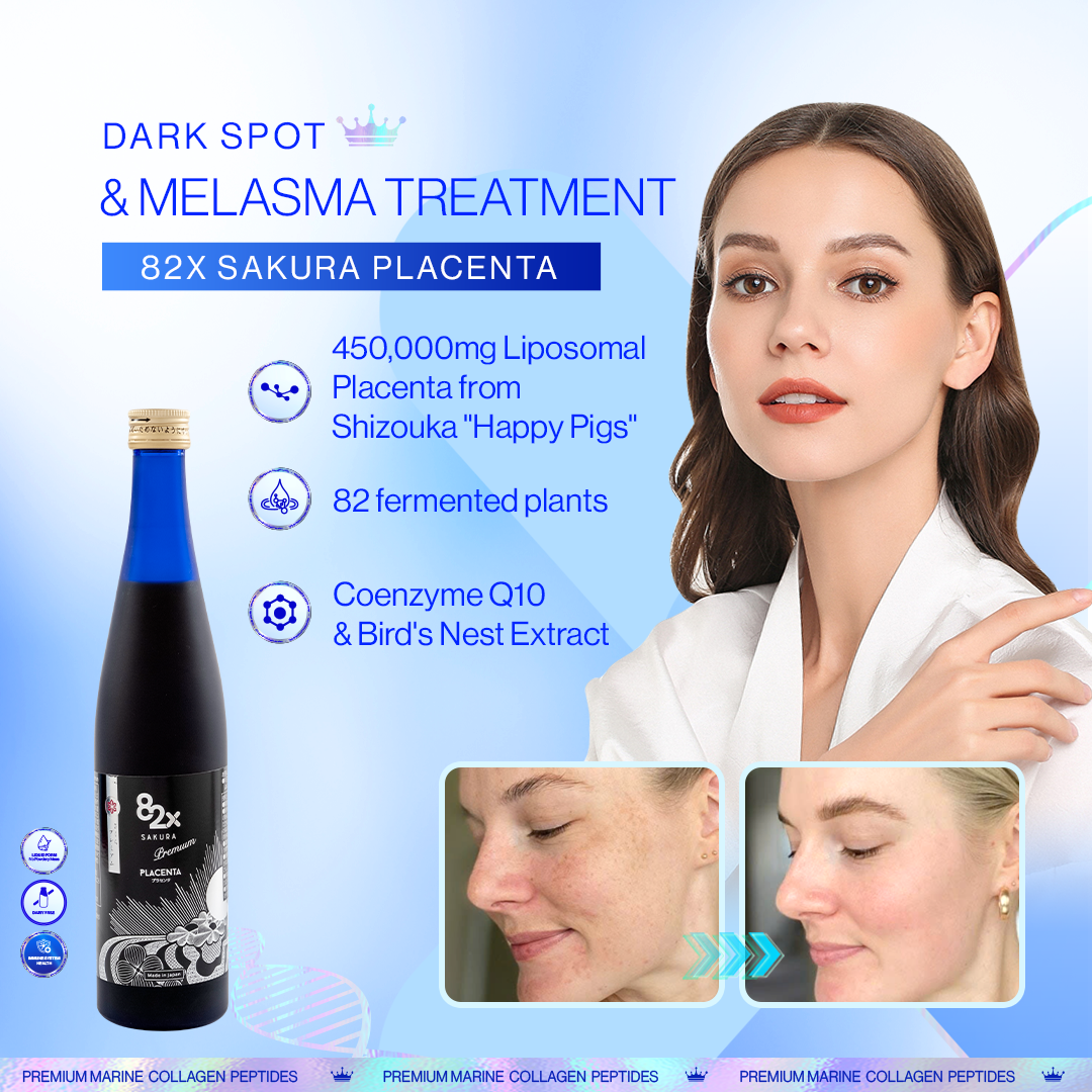 化粧品 82X Sakura Placenta Premium - The best beauty and healthy drink