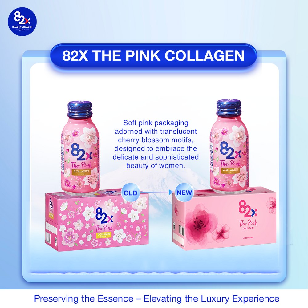 
                  
                    Thực Phẩm Bảo Vệ Sức Khoẻ Collagen 82X The Pink 100mlx10 
                  
                