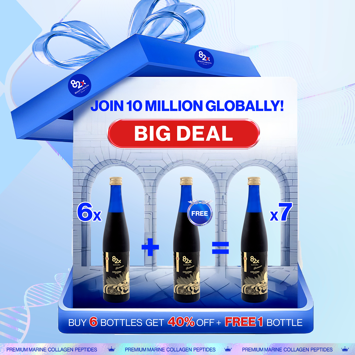 82X Collagen 120000 Sakura Premium Health Supplement