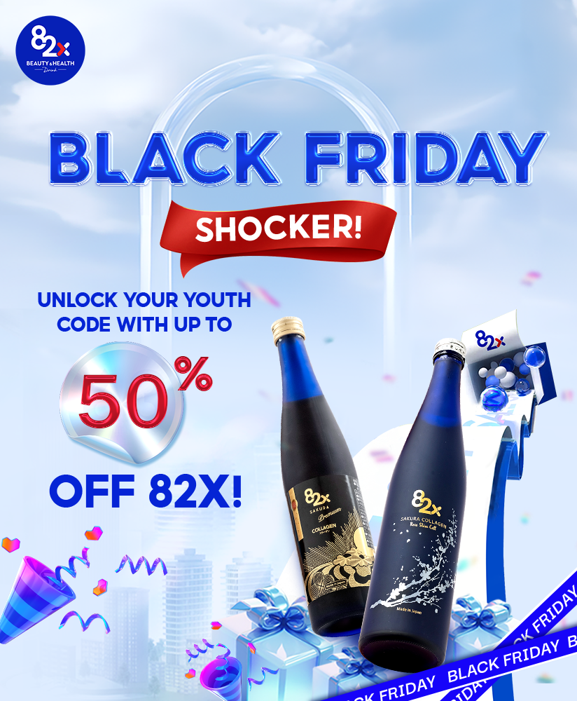 82X Collagen Sakura - Collagen & Placenta drink from Japan – 82X