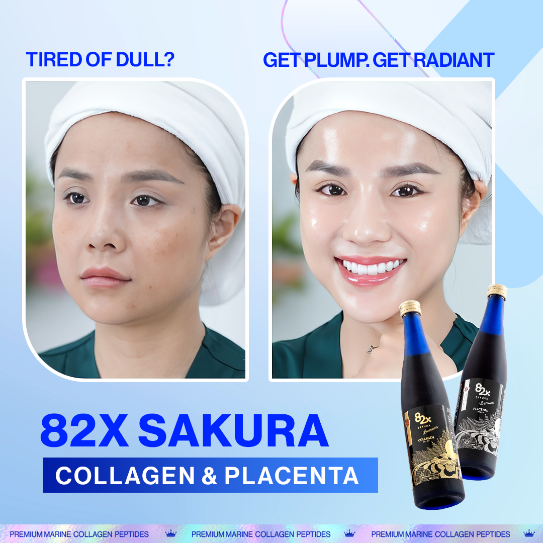 [Best Seller] 82X Collagen 120000mg Sakura Premium 500ml
