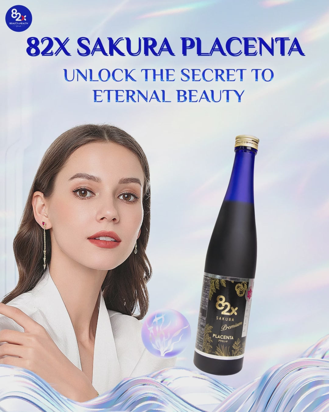82X Placenta 450000 Sakura Premium Health Supplement